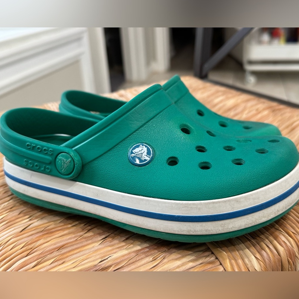 CROCS Kids Teal Water Shoes